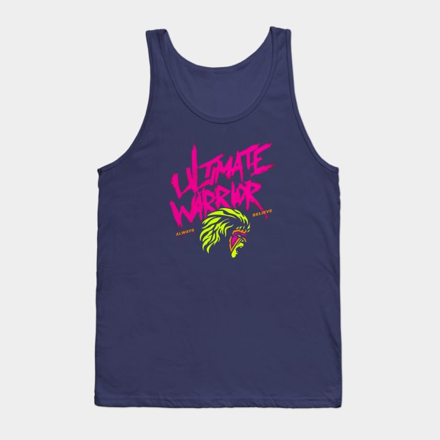 Ultimate warrior Epic Confrontation Tank Top by jojoerashop